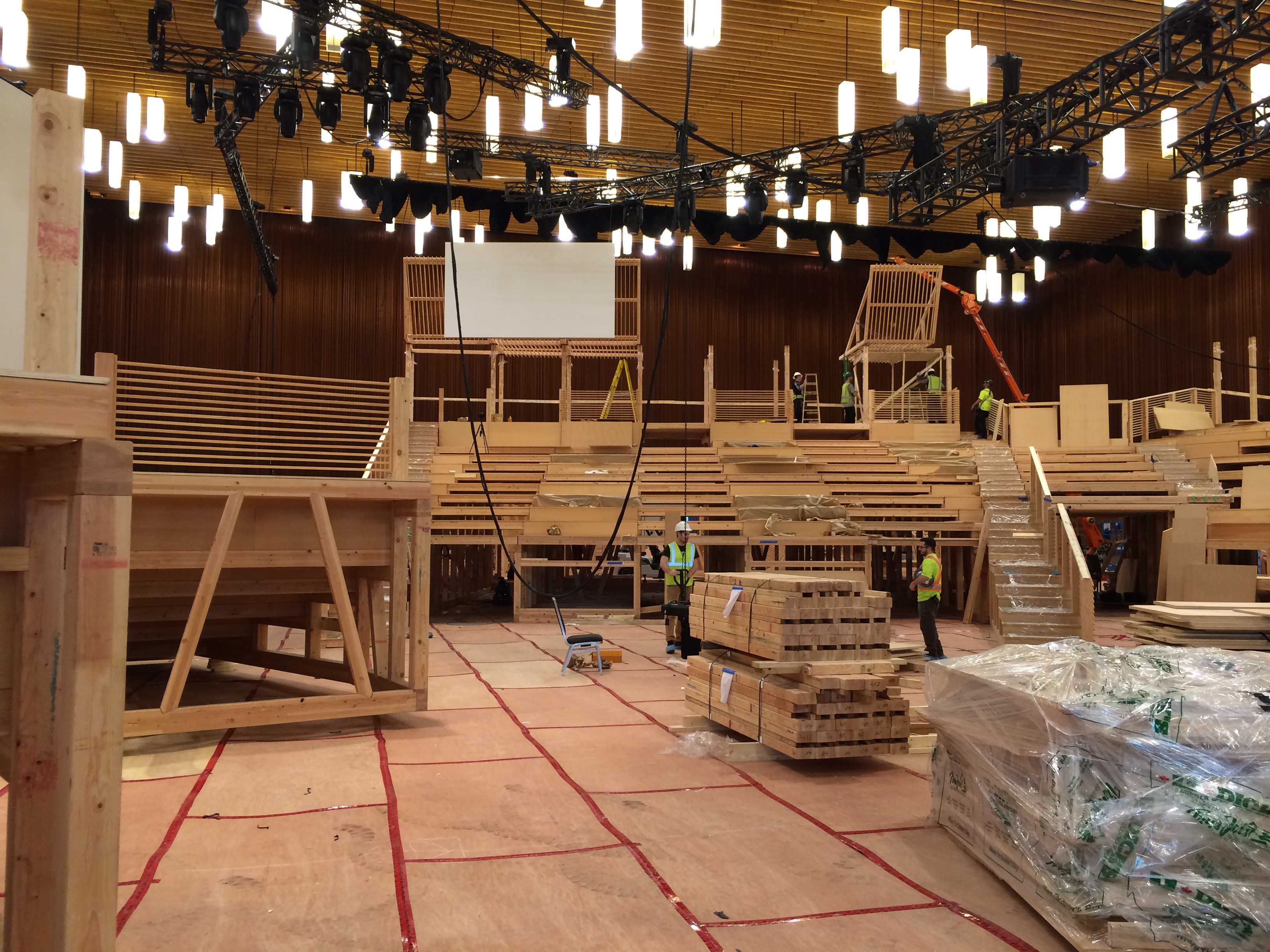TED Stage Build